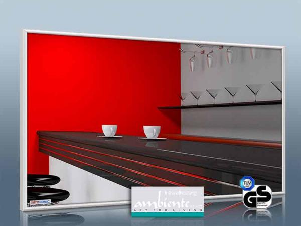 Infrarot Spiegelheizung 700 Watt 120x60 M10W
