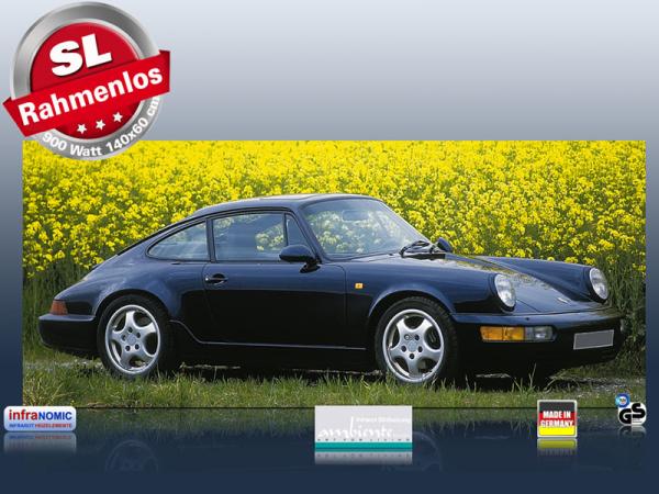 Infrarotheizung als Bild Bildheizung 900 Watt 140x60 M10-SL Porsche