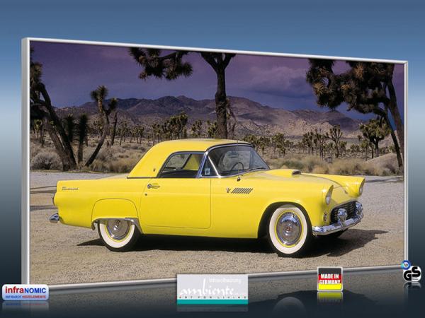 Infrarot Bildheizung 700 Watt 120x60 M10-SL Ford Thunderbird