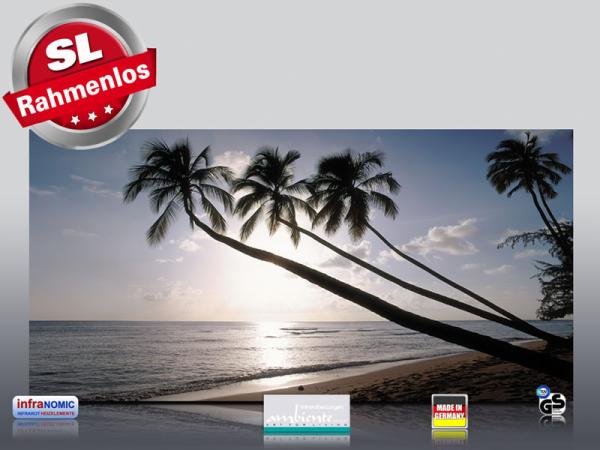 Infrarot Bildheizung 700 Watt ESG Glas 120x60 M10-SL Barbados