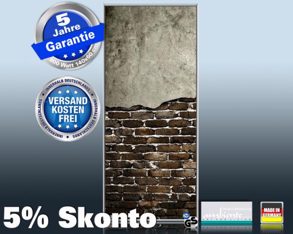 Infrarot Bildheizung 900 Watt 140x60 M10-SL Wand