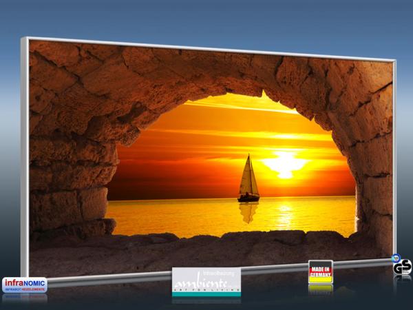 Infrarot Bildheizung 700 Watt 120x60 M10-SL sailing