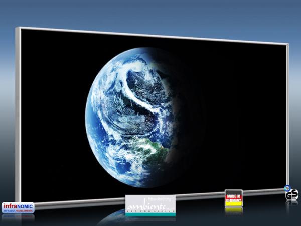 Infrarot Bildheizung 700 Watt 120x60 M10-SL Planet Erde