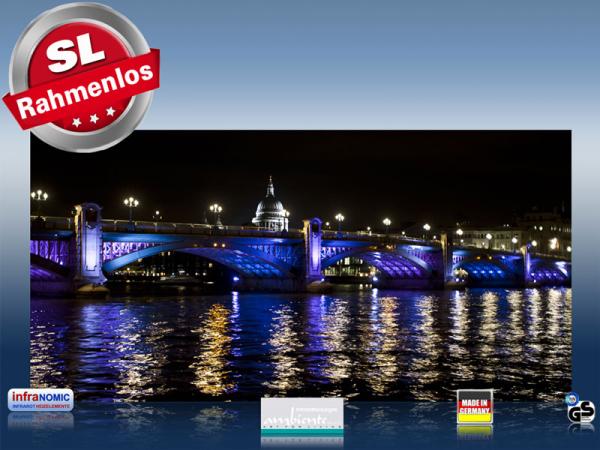 Infrarot Bildheizung 700 Watt 120x60 M10-SL London bei Nacht