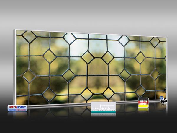 Infrarot Bildheizung 900 Watt 140x60 M10-SL Fenster III