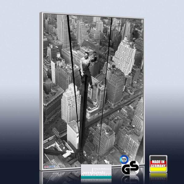 Infrarot Bildheizung 500 Watt 90x60 M10-SL Empire State Building 1930