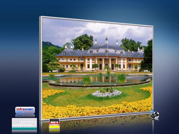 Infrarot Bildheizung 400 Watt 70x60 M10-SL Schloss Pillnitz
