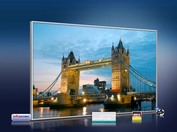 Infrarot Bildheizung 500 Watt 90x60 M10-SL Tower-Bridge