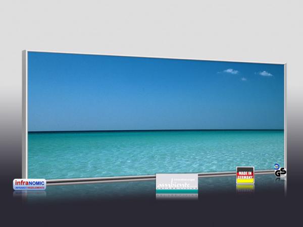 Infrarotheizung als Bild Bildheizung 900 Watt 140x60 M10-SL Mittelmeer