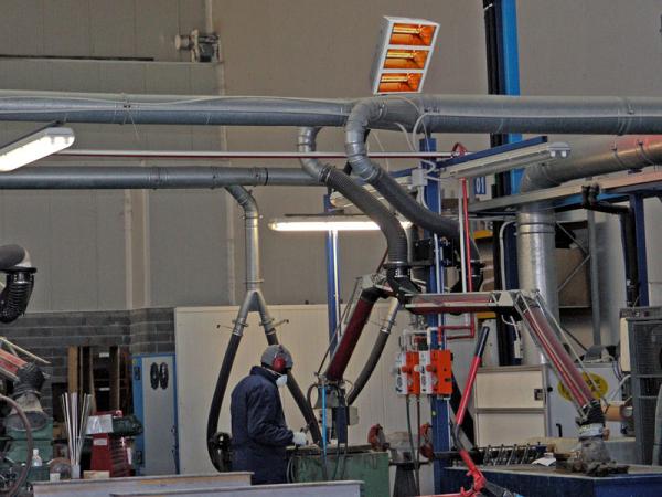 Super Power Infrarot Wärmestrahler Helios Titan SP3V 6000 Watt IP25