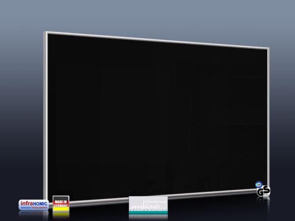 Infrarotheizung schwarz Spiegelheizung Bad 210 Watt 60x40 M10