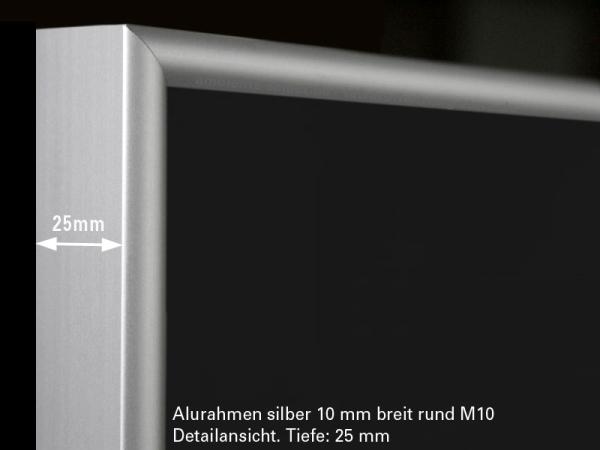 Infrarotheizung schwarz Spiegelheizung Bad 210 Watt 60x40 M10