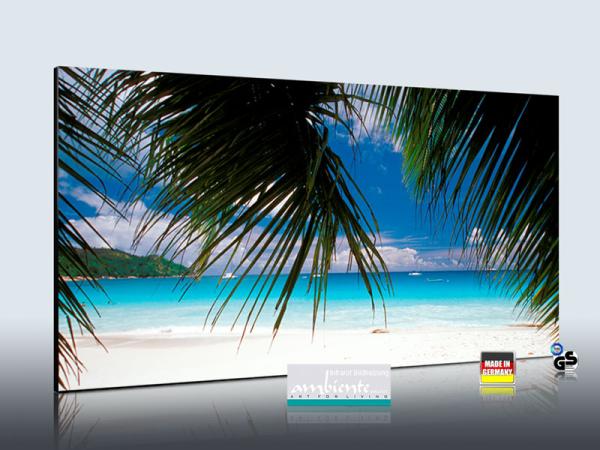 Infrarot Bildheizung 700 Watt 120x60 M10-SL Karibik