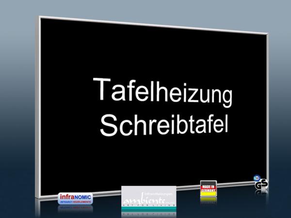 Infrarotheizung Tafelheizung Schreibtafel ESG Glas 210 Watt 60x40 M10