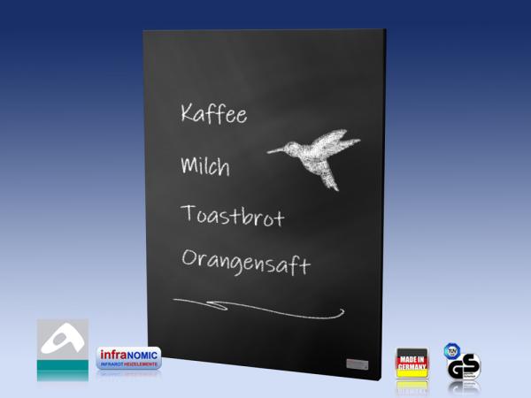 Infrarot Tafelheizung Rahmenlos Metall Baureihe steel-line in 3 Größen