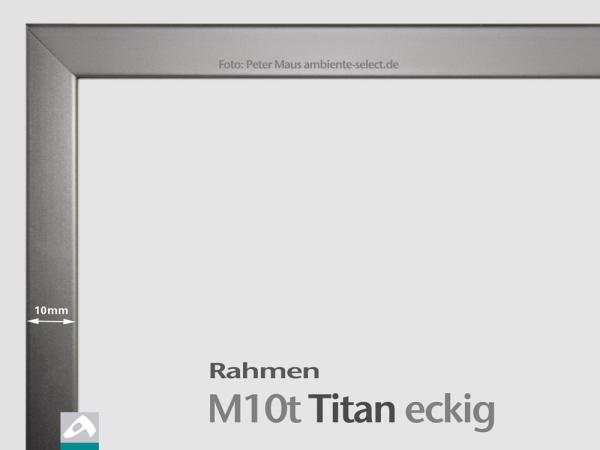 Aufpreis Rahmen Titan eckig M10t alle Größen