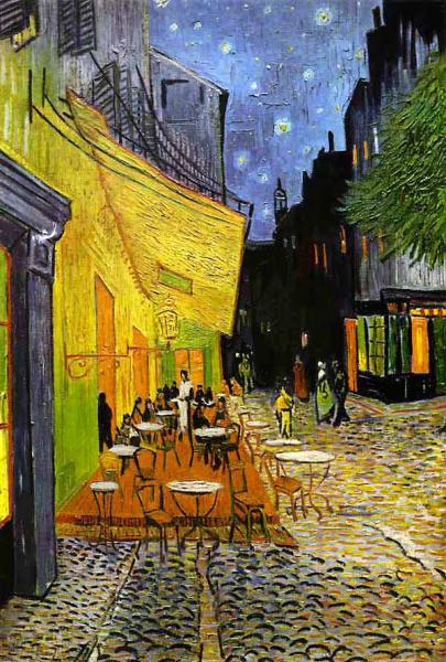 van Gogh: Café de nuit Bildauswahl für Bildheizung 60x90