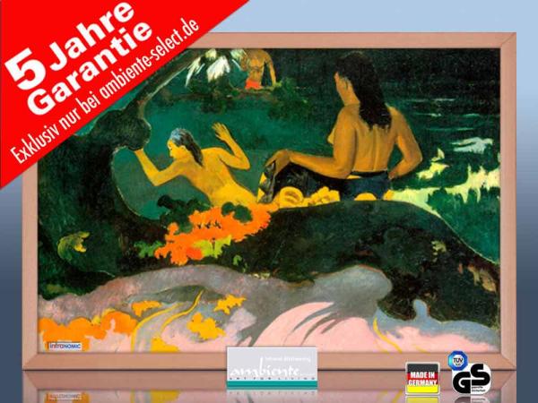 infrarot Bildheizung 500 Watt 90x60 HB30 Fatata te miti (Gauguin)